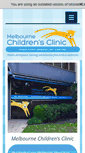 Mobile Screenshot of melbchildrensclinic.com.au